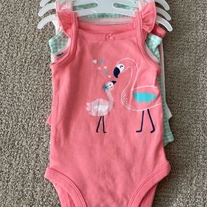 🎃3+ for $5 each! 🎃 Carter’s tank top body suits set of 5
